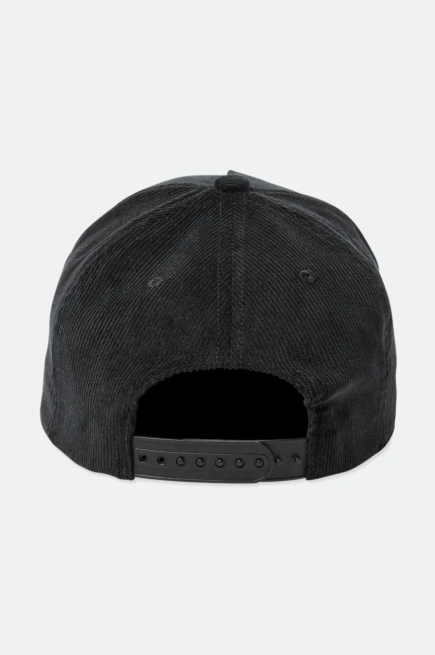 Parsons MP Snapback - Black sold by Brixton product image thumbnail 2