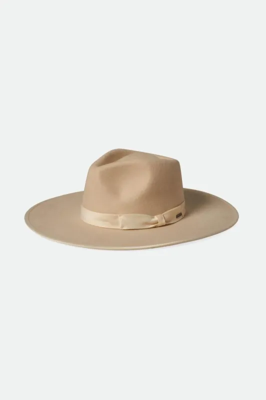 Jo Rancher Hat - Whitecap Satin sold by Brixton
