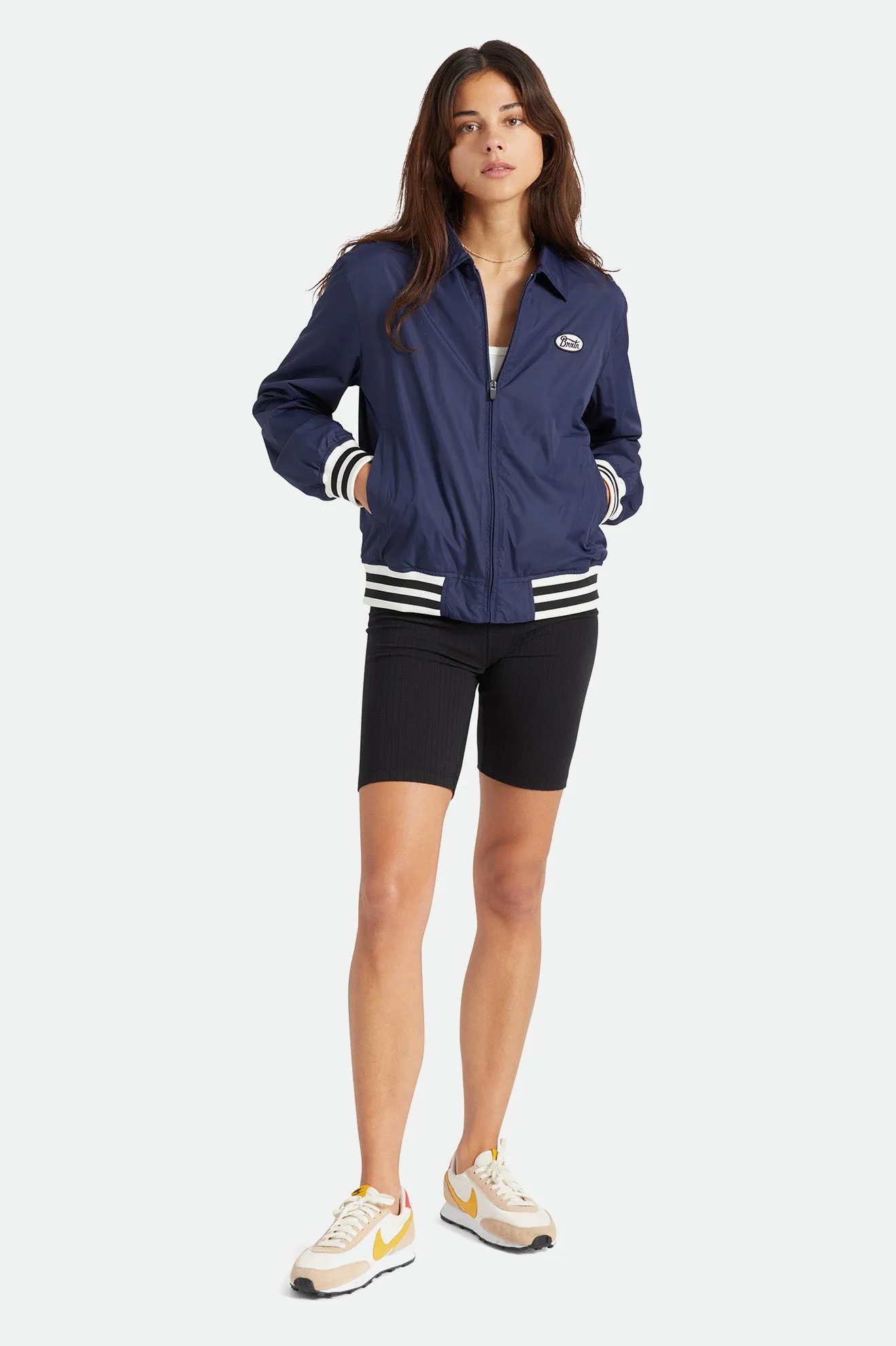 Utopia Sport Jacket - Navy sold by Brixton product image thumbnail 5