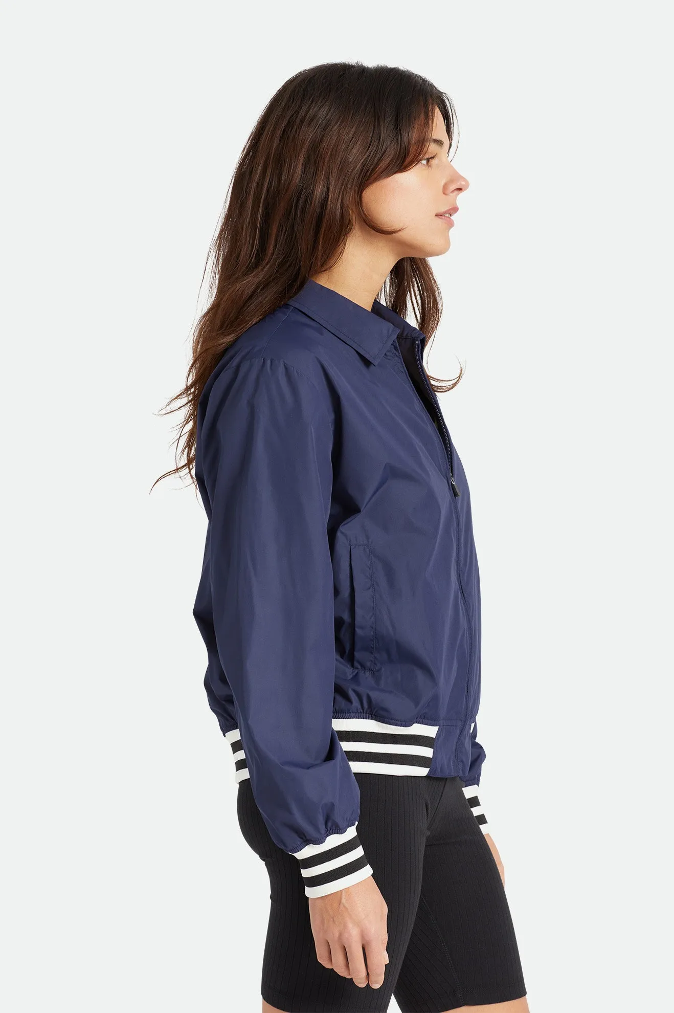 Utopia Sport Jacket - Navy sold by Brixton product image thumbnail 3
