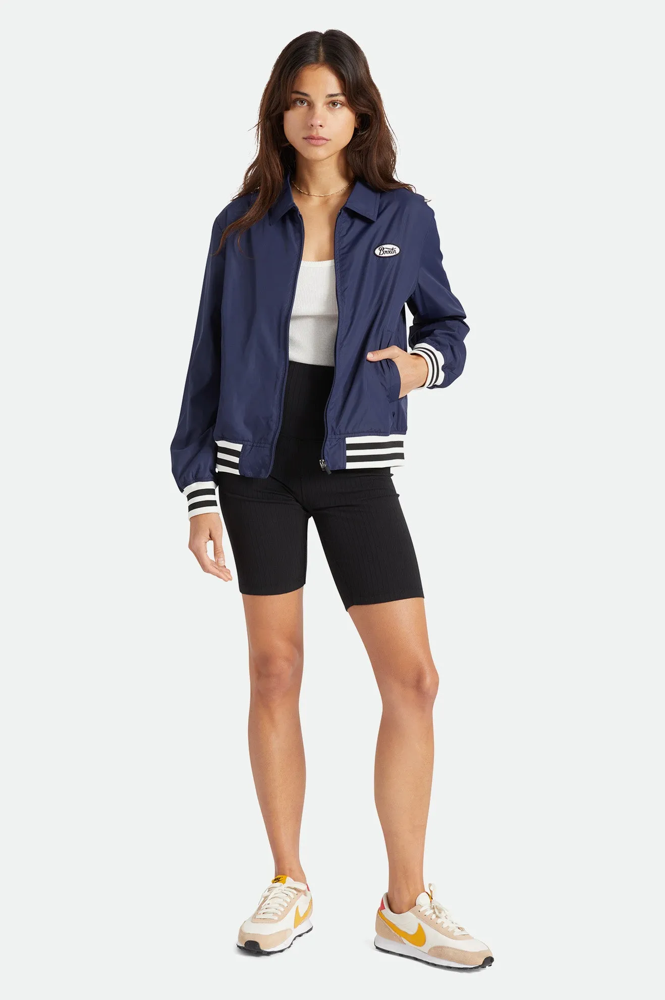 Utopia Sport Jacket - Navy sold by Brixton product image thumbnail 2