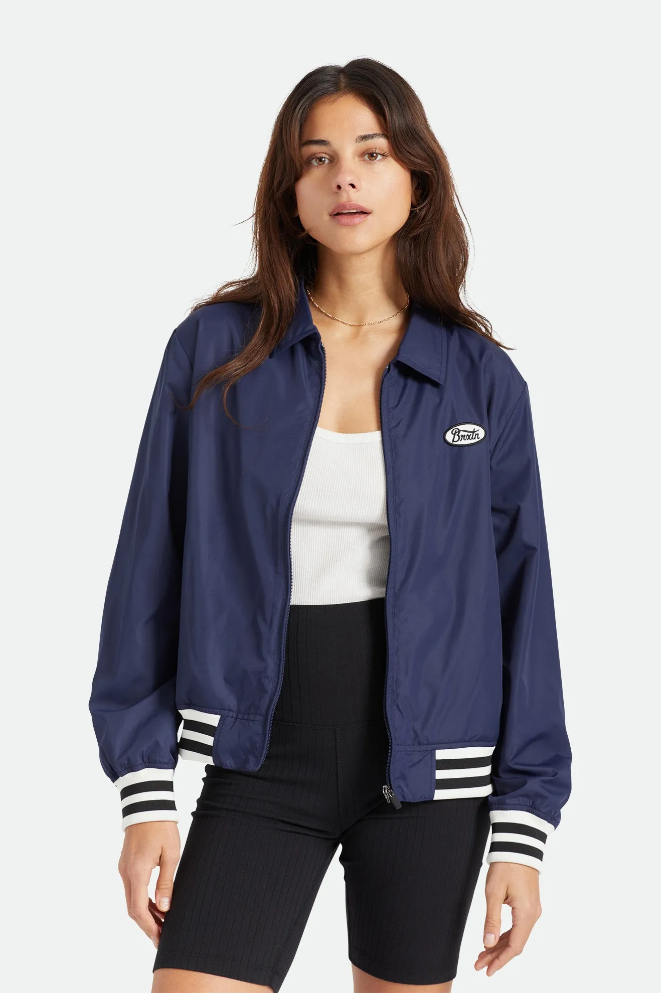 Utopia Sport Jacket - Navy sold by Brixton