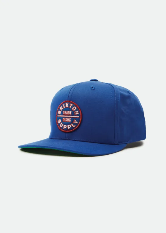 Boys Oath Snapback - Royal made by Brixton