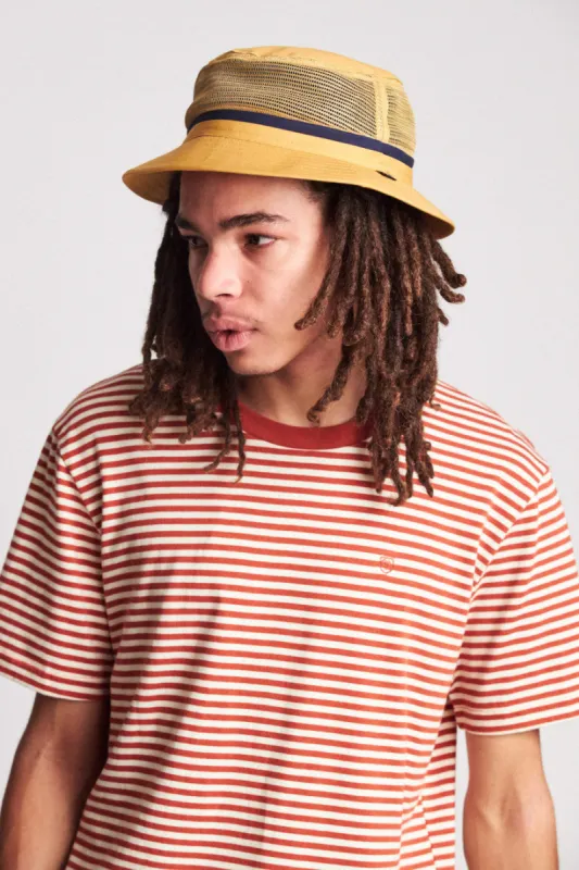 Hardy Bucket Hat - Nugget Gold sold by Brixton