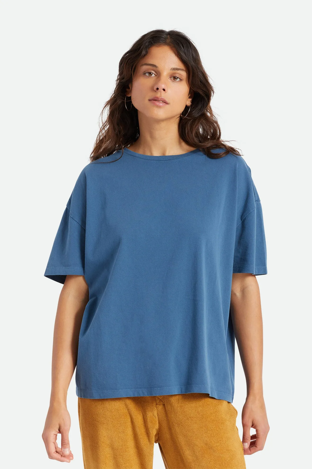 Oversized Boyfriend Tee - Joe Blue sold by Brixton