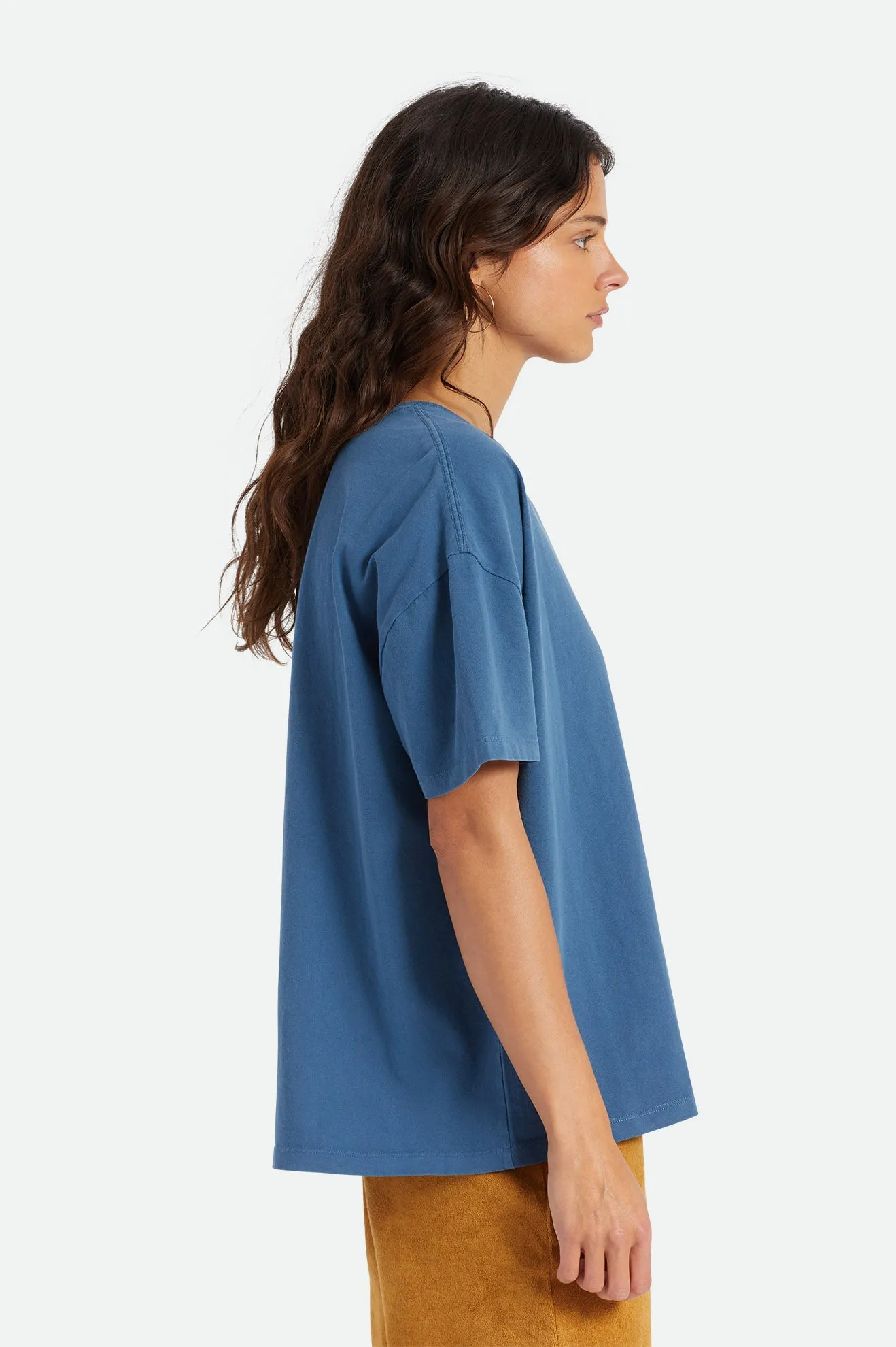 Oversized Boyfriend Tee - Joe Blue sold by Brixton product image thumbnail 3