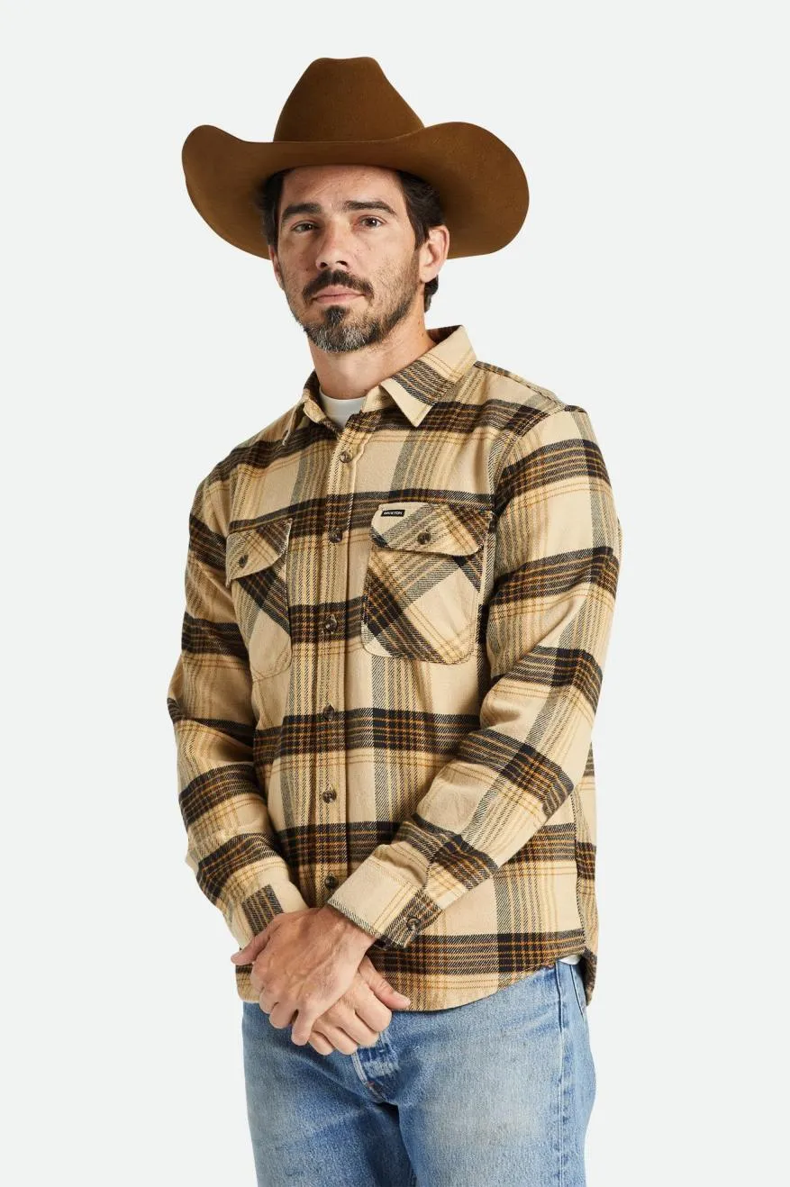 Bowery Flannel - Sand/Black sold by Brixton product image thumbnail 3