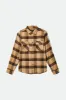 Bowery Flannel - Sand/Black sold by Brixton