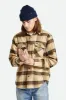 Bowery Flannel - Sand/Black sold by Brixton