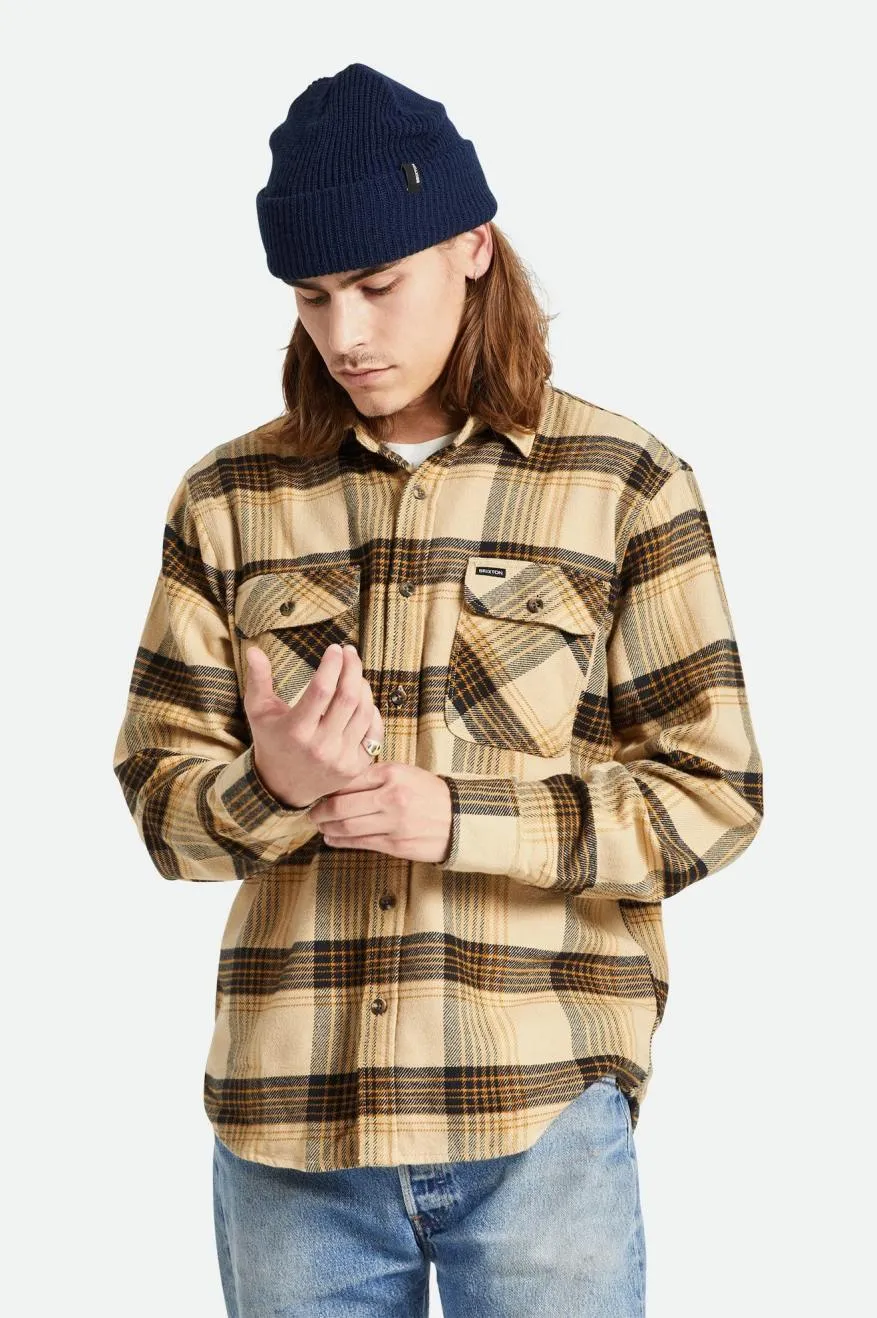 Bowery Flannel - Sand/Black sold by Brixton product image thumbnail 2