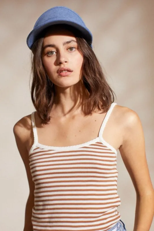 Monroe Visor - Light Blue sold by Brixton