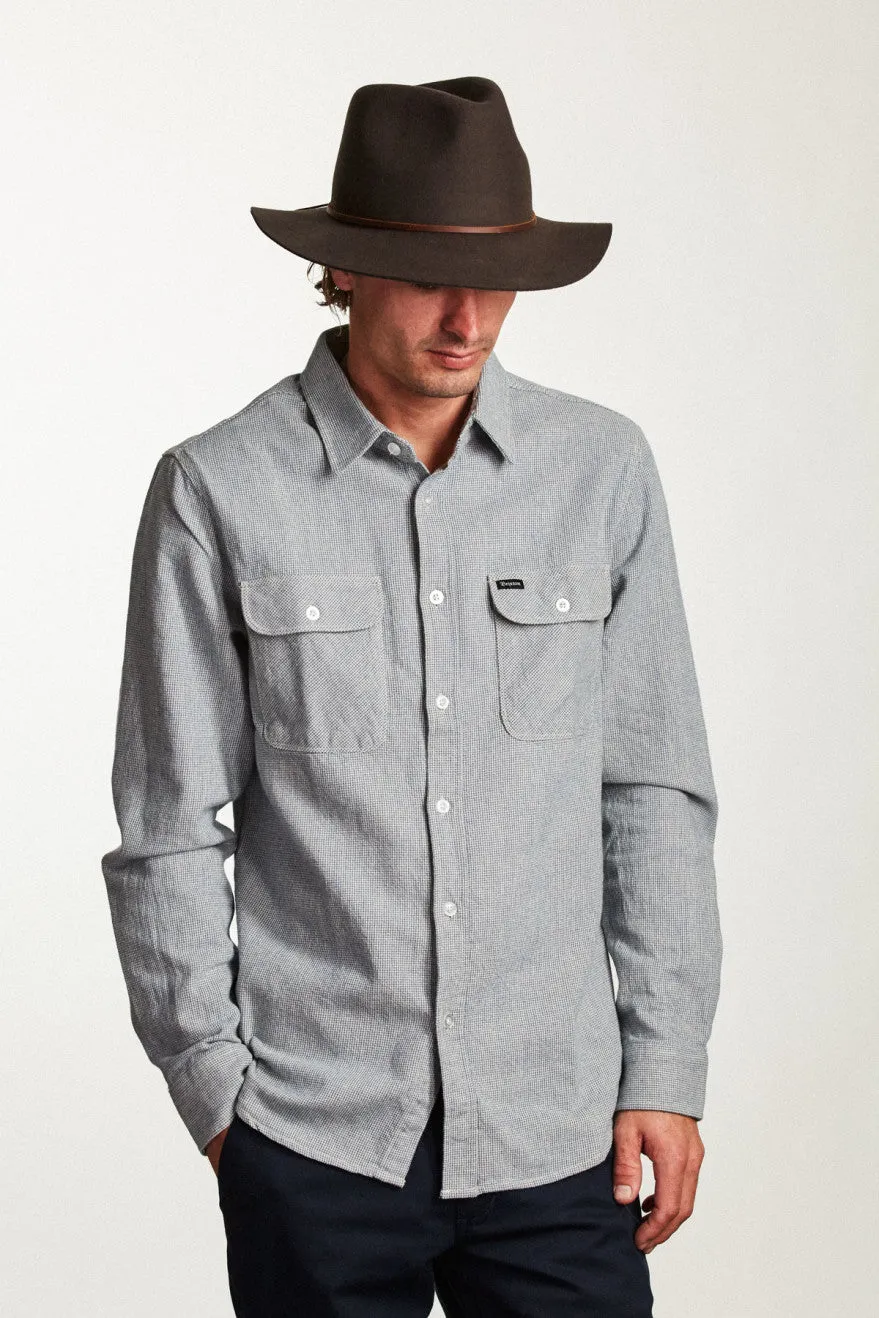 Wesley Fedora - Chocolate sold by Brixton product image thumbnail 2