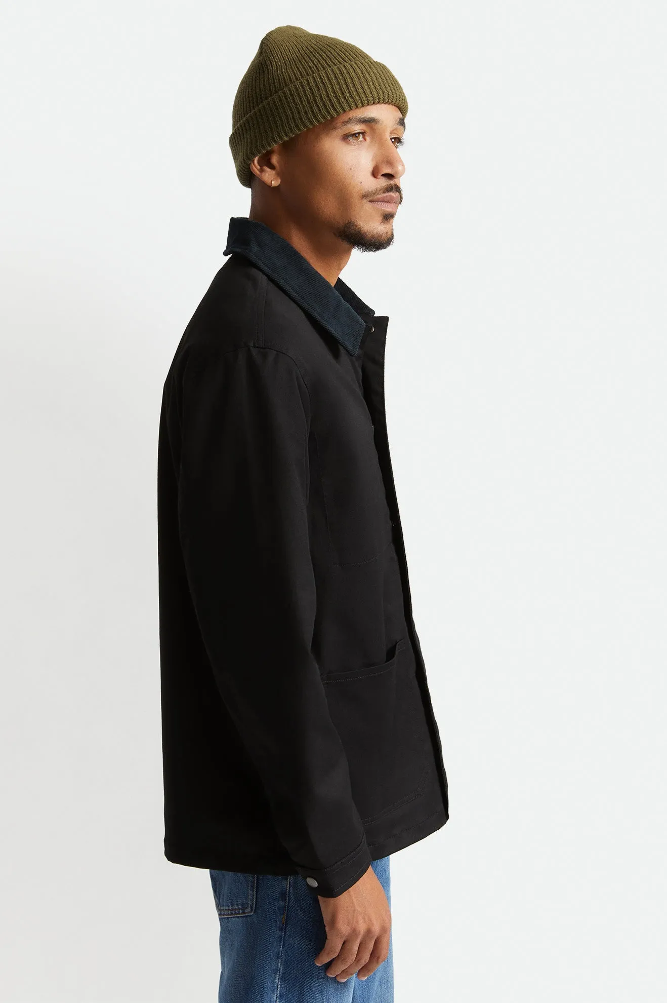 Survey Utility Chore Coat - Black sold by Brixton product image thumbnail 3