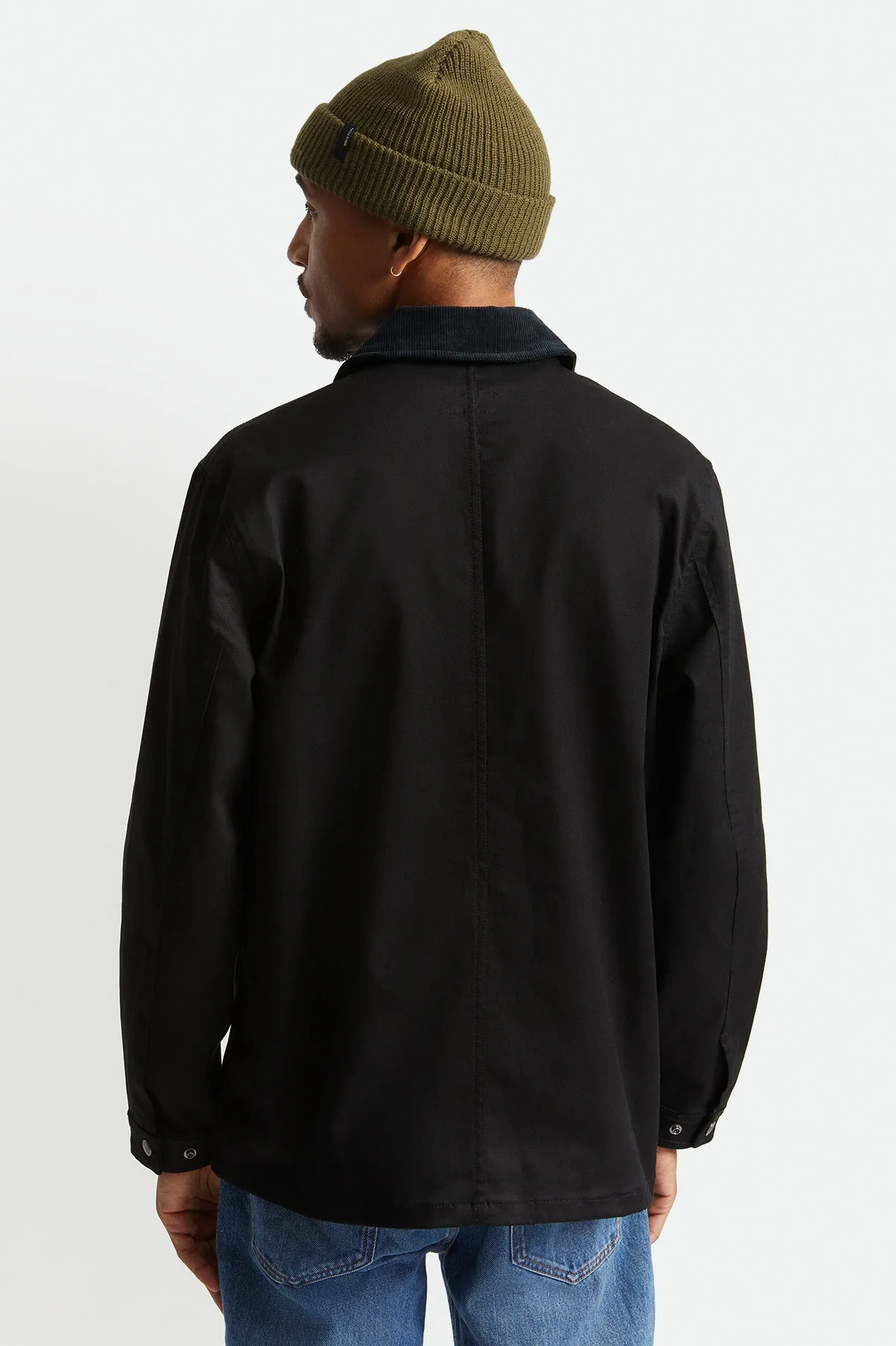 Survey Utility Chore Coat - Black sold by Brixton product image thumbnail 4
