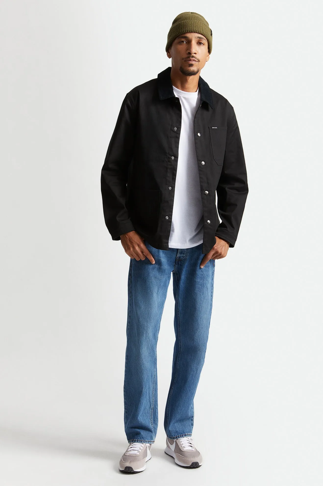 Survey Utility Chore Coat - Black sold by Brixton product image thumbnail 2