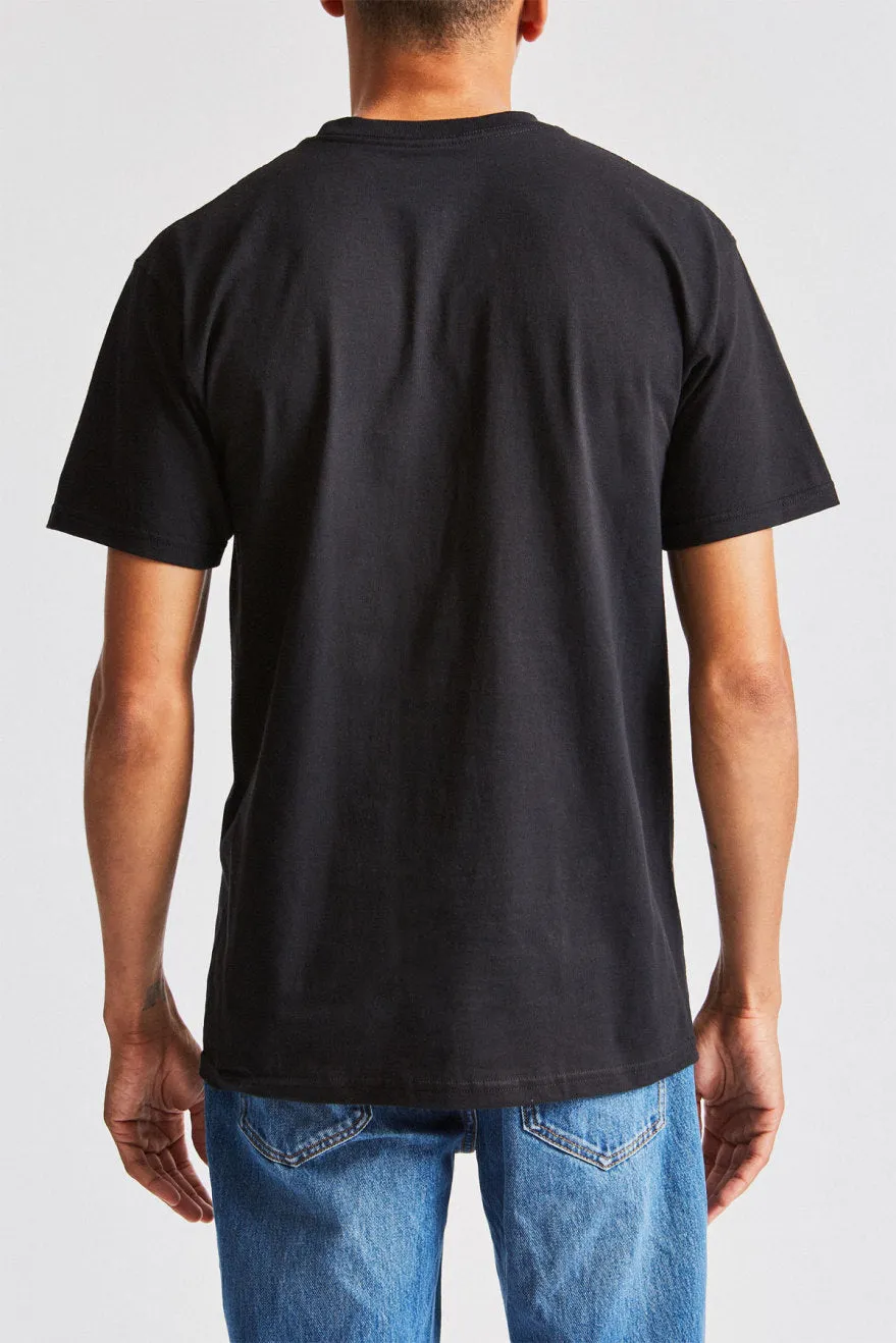Heartbeat S/S Standard Tee - Bel Air Black sold by Brixton product image thumbnail 4
