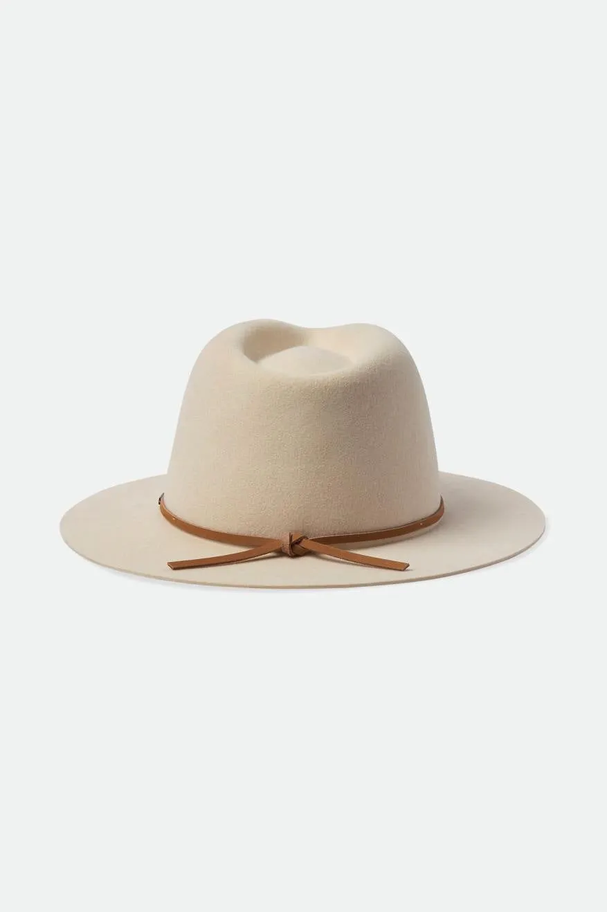 Wesley Fedora - Whitecap sold by Brixton product image thumbnail 2