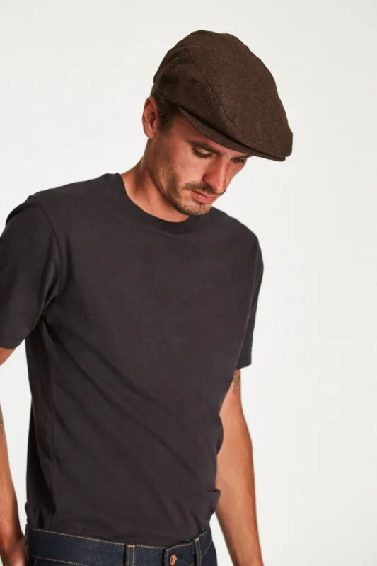 Barrel Snap Cap - Brown/Rust sold by Brixton
