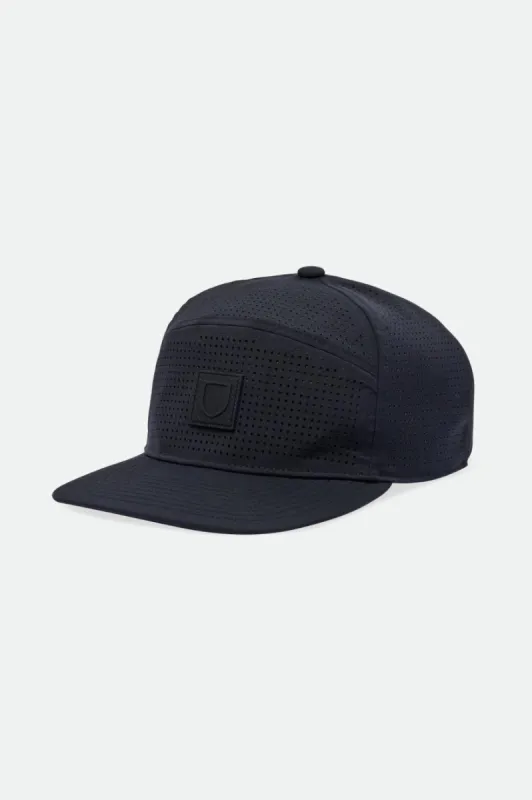 Beta Square Netplus MP Snapback - Black sold by Brixton