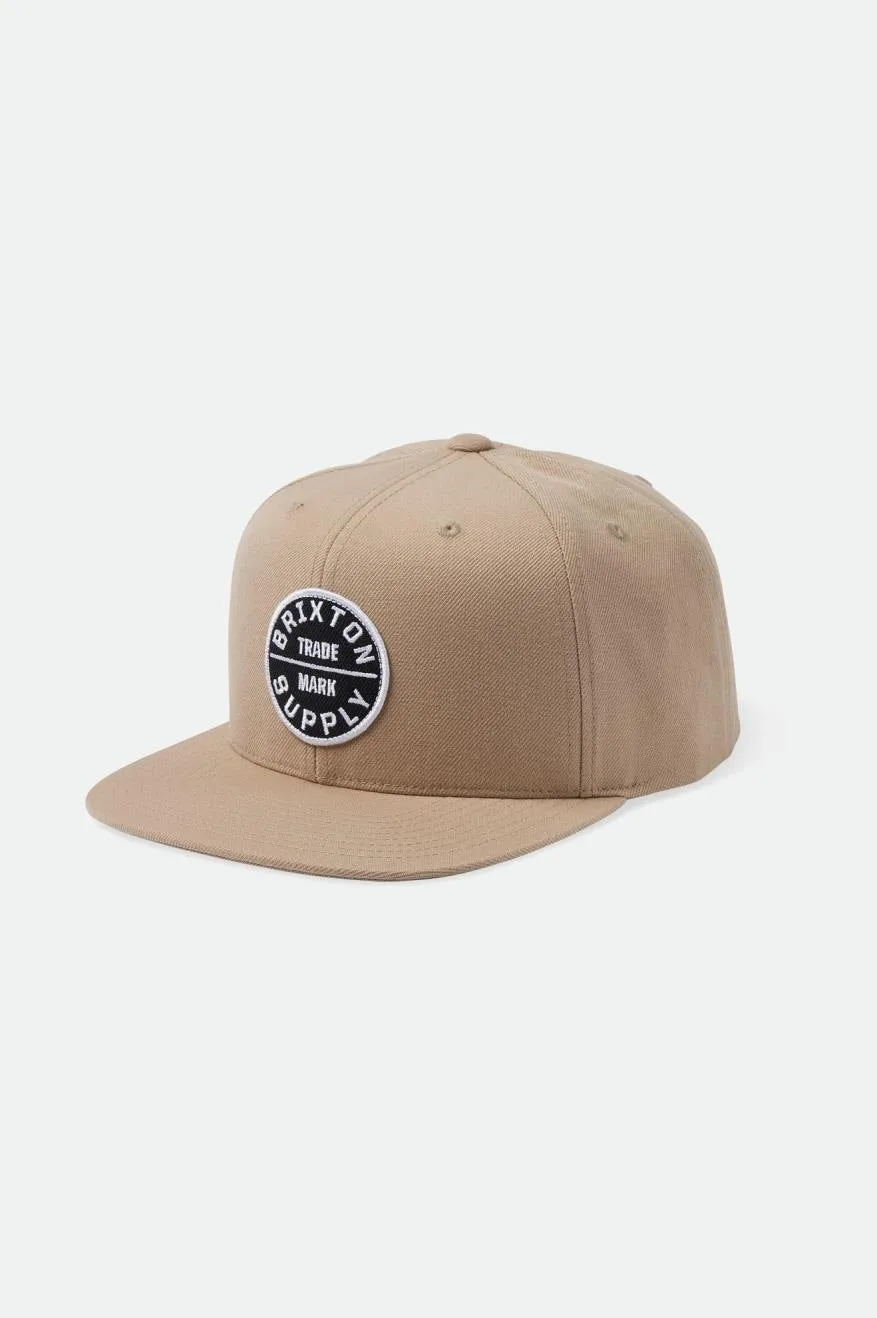 Oath III Snapback - Sand sold by Brixton