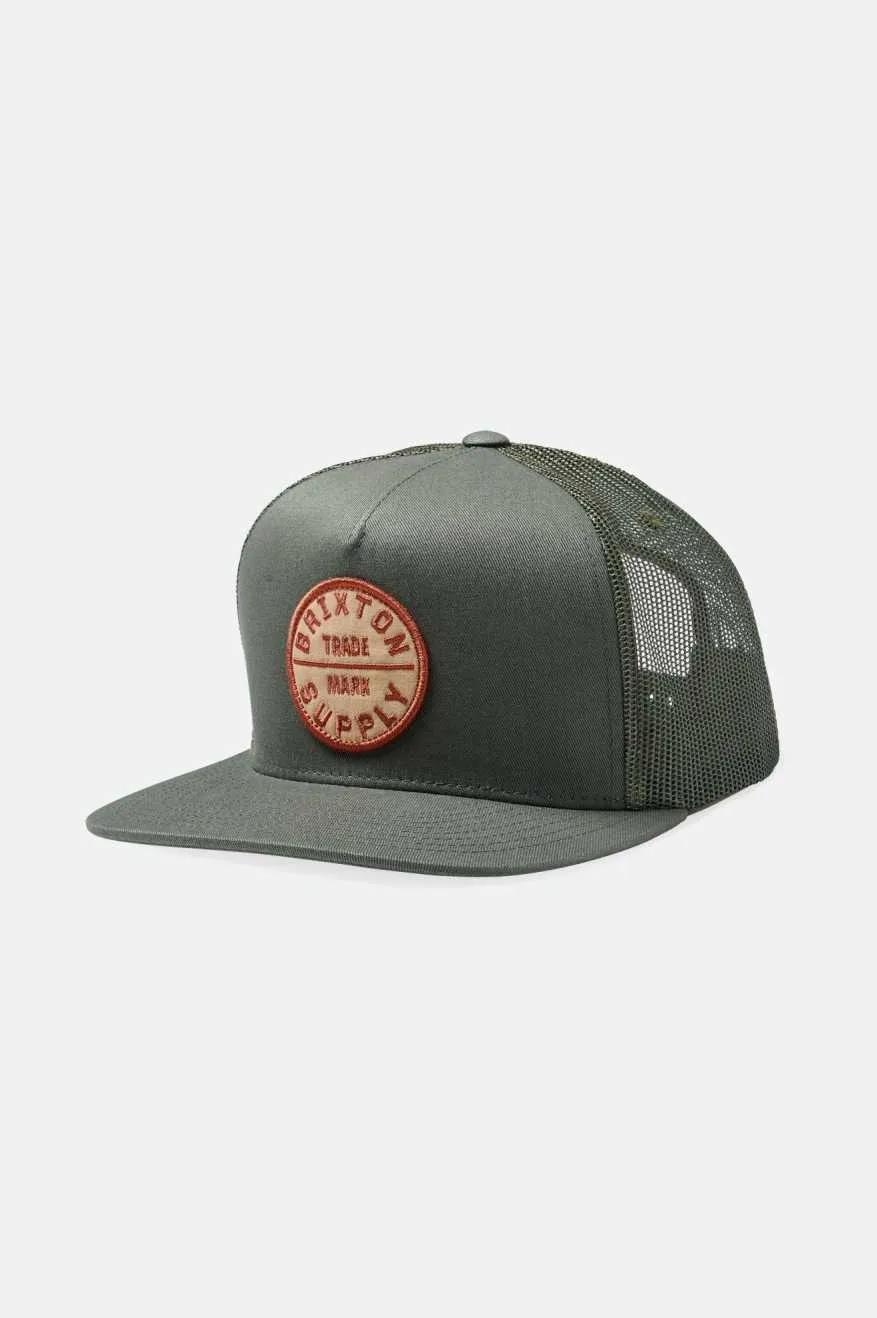 Oath Trucker Hat - Olive Surplus/Olive Surplus sold by Brixton
