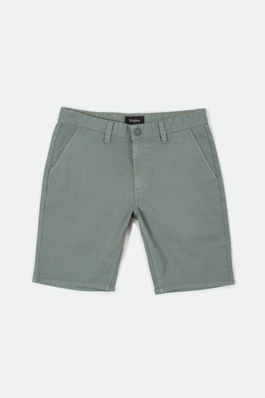 Toil II Hemmed Short - Cypress sold by Brixton product image thumbnail 4