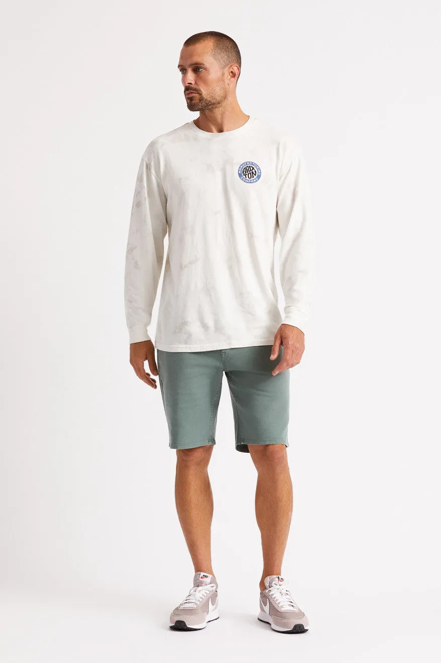 Toil II Hemmed Short - Cypress sold by Brixton