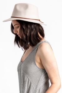 Wesley Fedora - Silver sold by Brixton