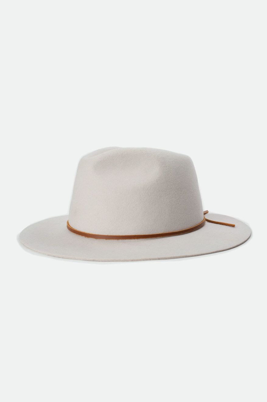 Wesley Fedora - Silver sold by Brixton