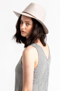 Wesley Fedora - Silver sold by Brixton