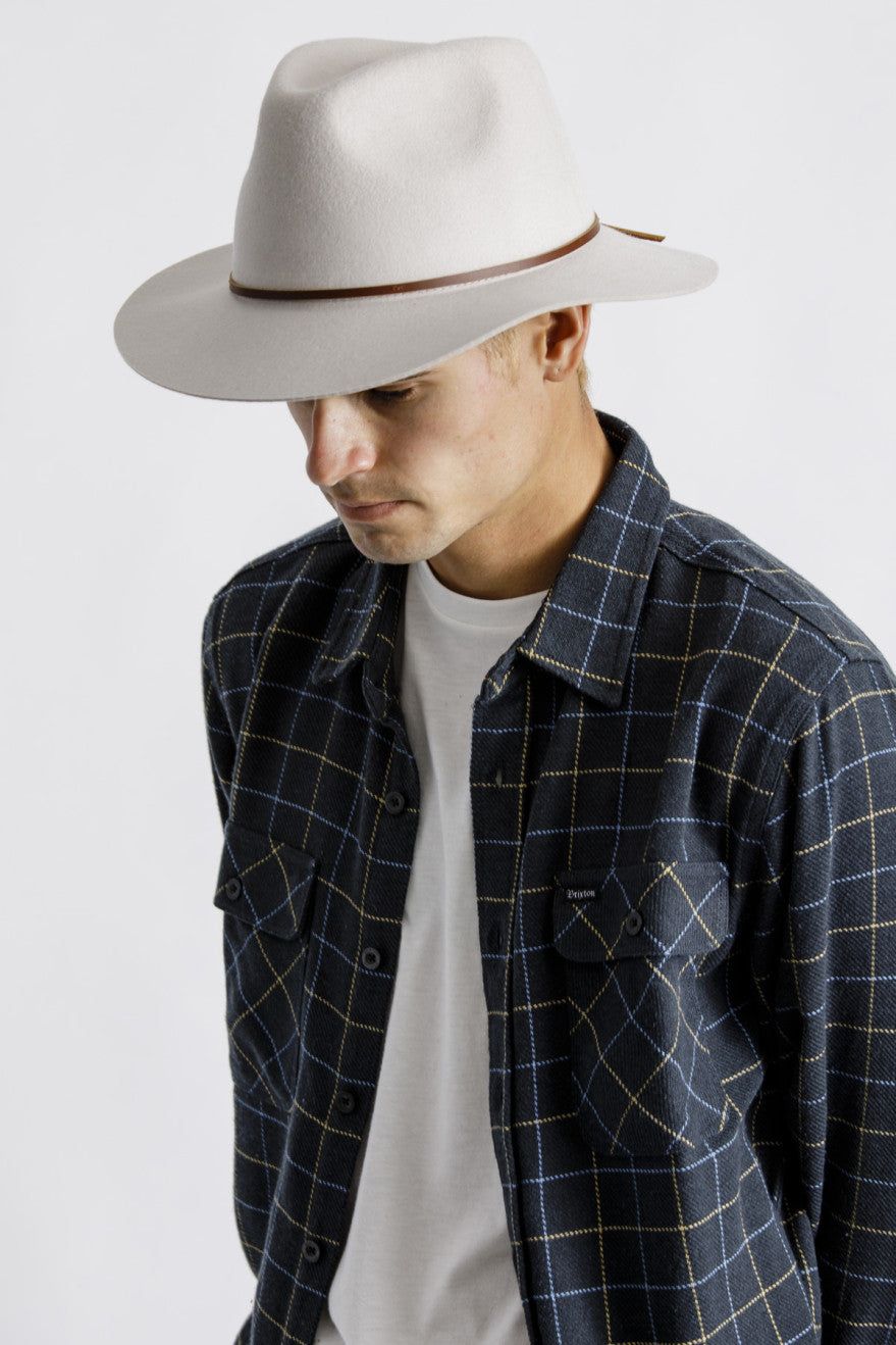 Wesley Fedora - Silver sold by Brixton product image thumbnail 2