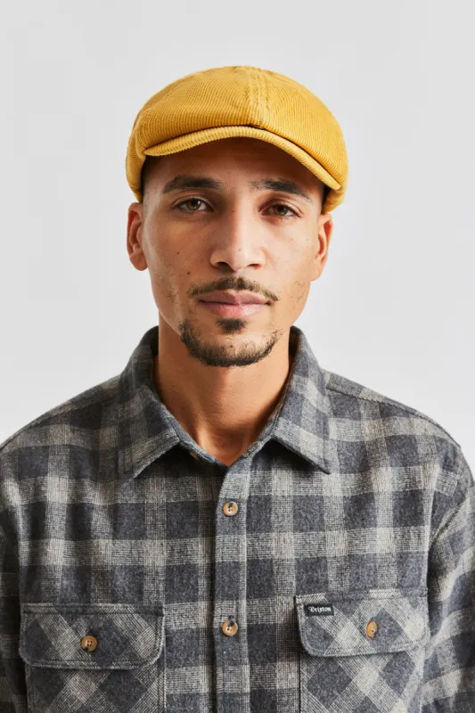 Brood Lightweight Snap Cap - Sunset Yellow sold by Brixton