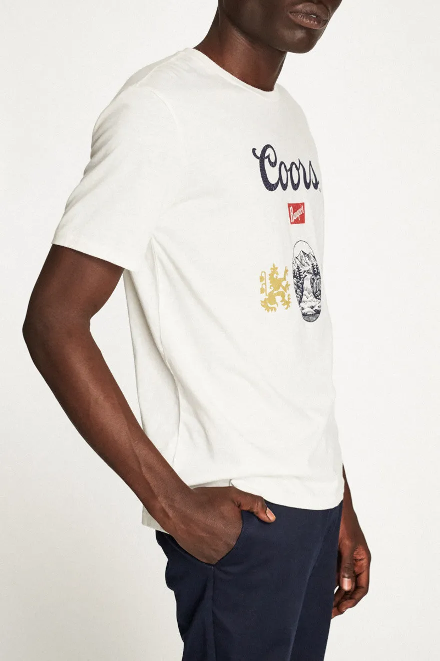 Hops S/S Premium Tee - Off White sold by Brixton product image thumbnail 2