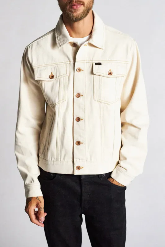 Cable Denim Jacket - Vanilla made by Brixton