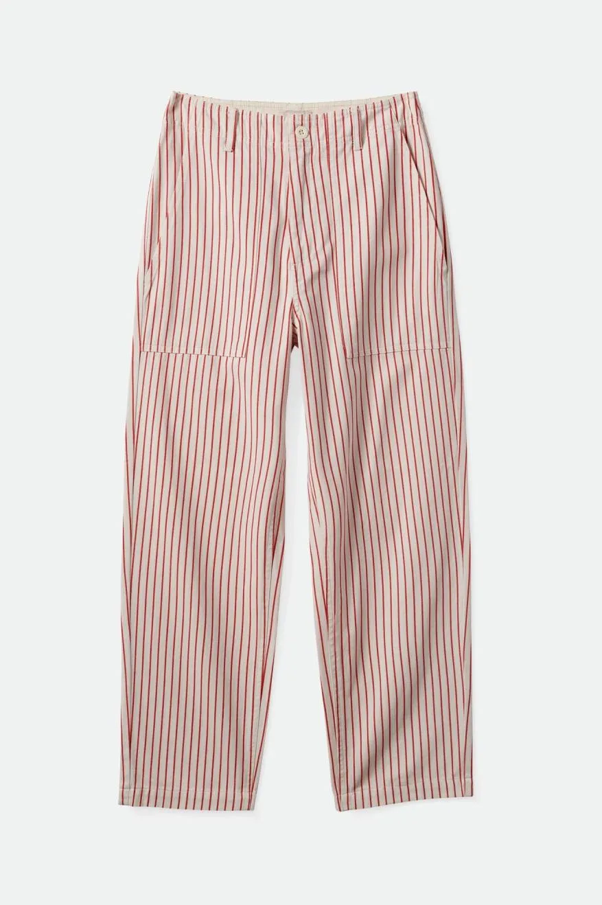 Vancouver Pant - Aloha Red sold by Brixton