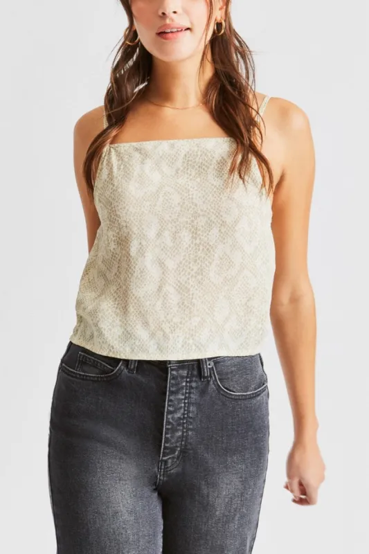 Gisele Cami - Snakeskin sold by Brixton