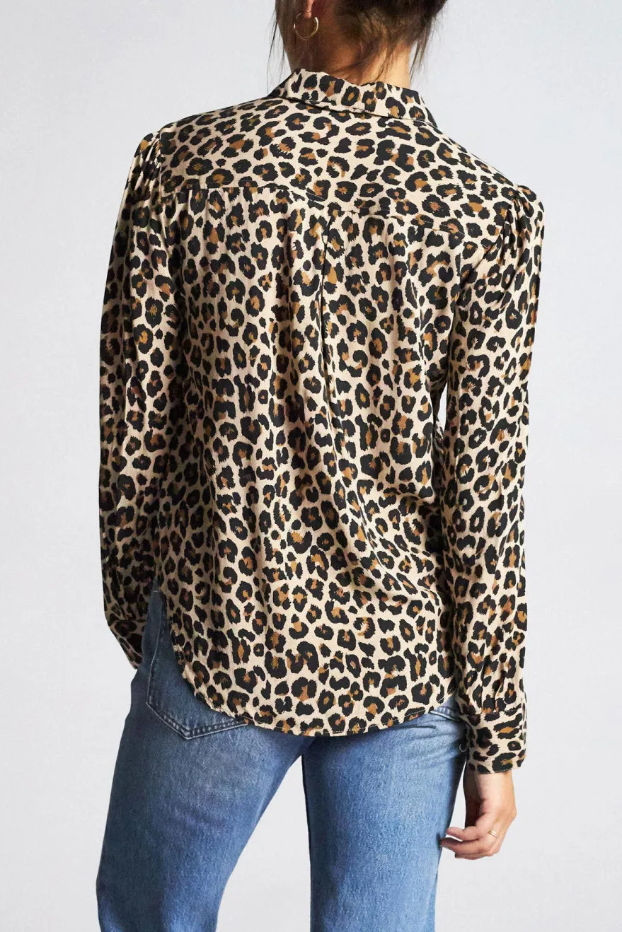 Kate L/S Woven - Leopard sold by Brixton product image thumbnail 3