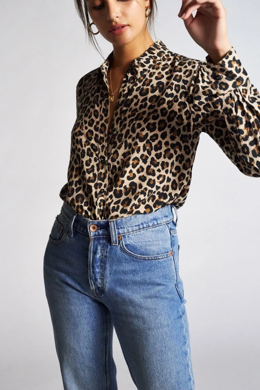 Kate L/S Woven - Leopard sold by Brixton product image thumbnail 5
