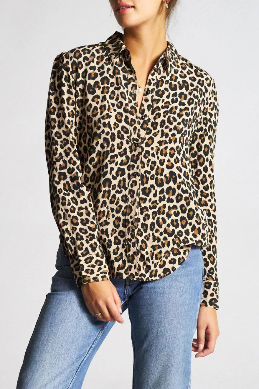 Kate L/S Woven - Leopard sold by Brixton product image thumbnail 2