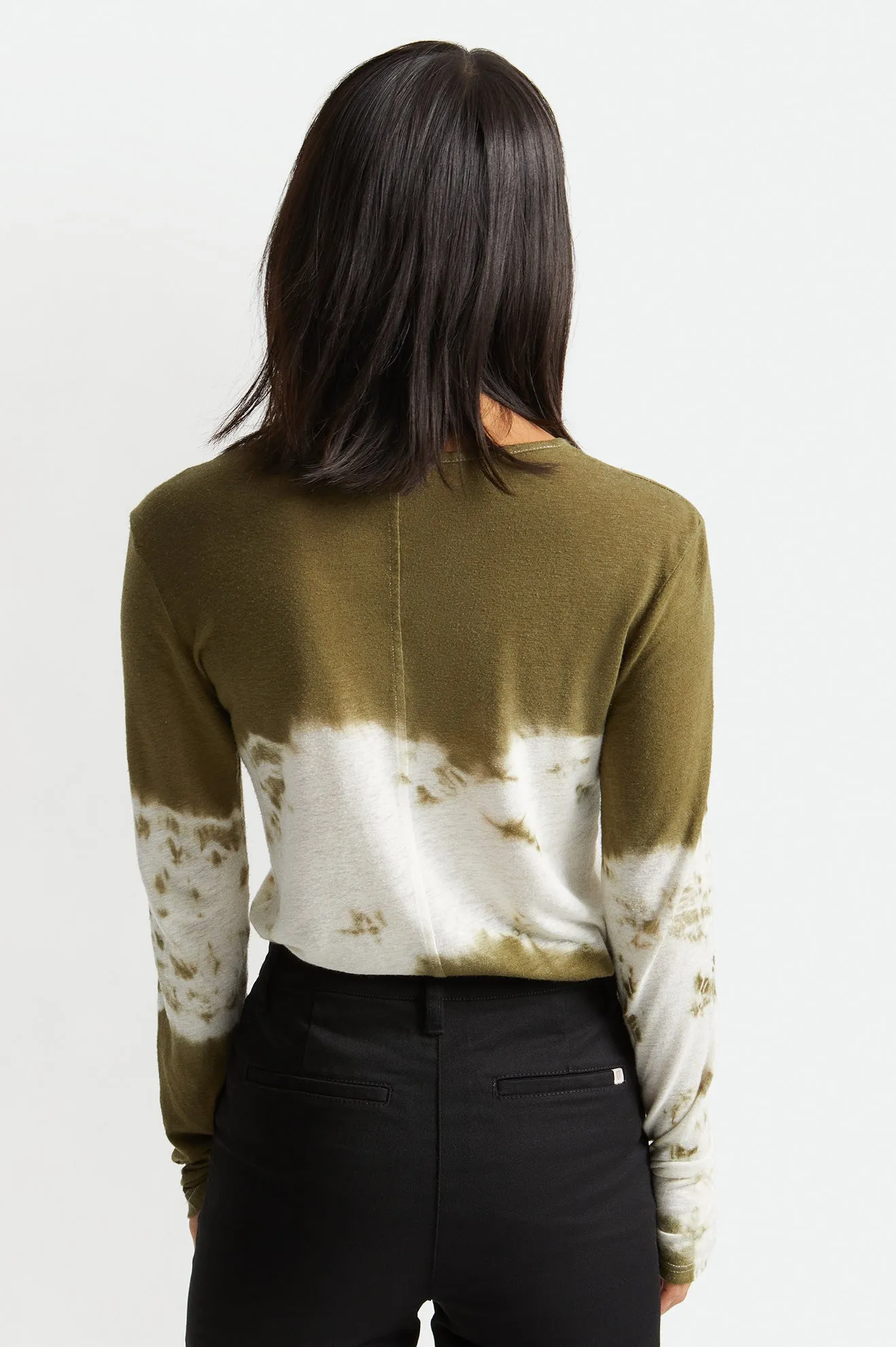 Montauk L/S Tee - Military Olive sold by Brixton product image thumbnail 5