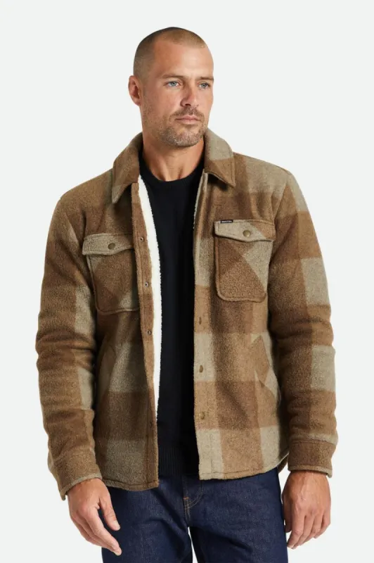 Durham Arctic Stretch Fleece Jacket - Desert Palm/Mojave sold by Brixton