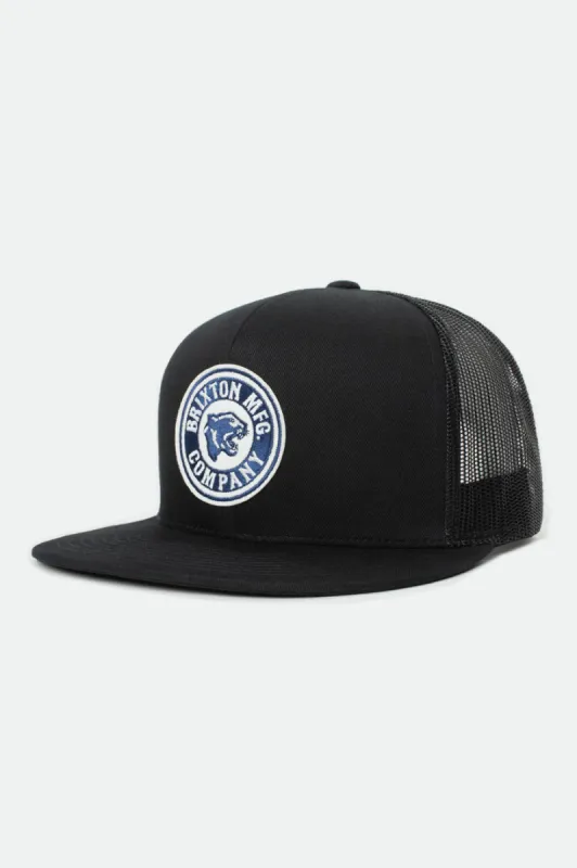 Forte MP Mesh Cap - Black/Navy sold by Brixton