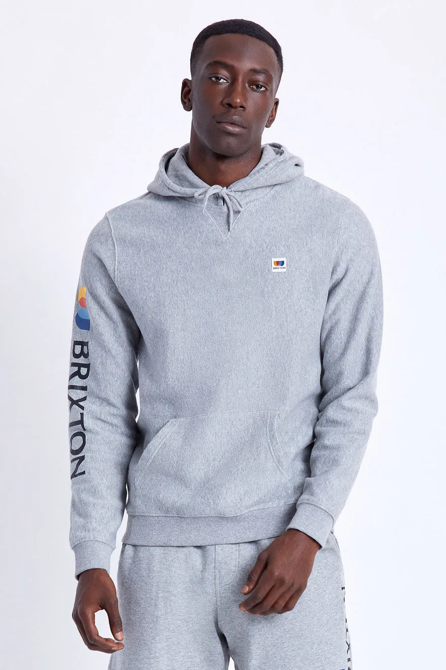 Stem Utility Hood - Heather Grey sold by Brixton