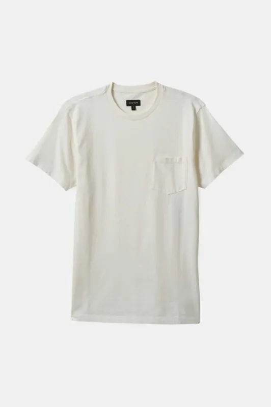 Vintage Reserve S/S T-Shirt - Off White Sol Wash sold by Brixton