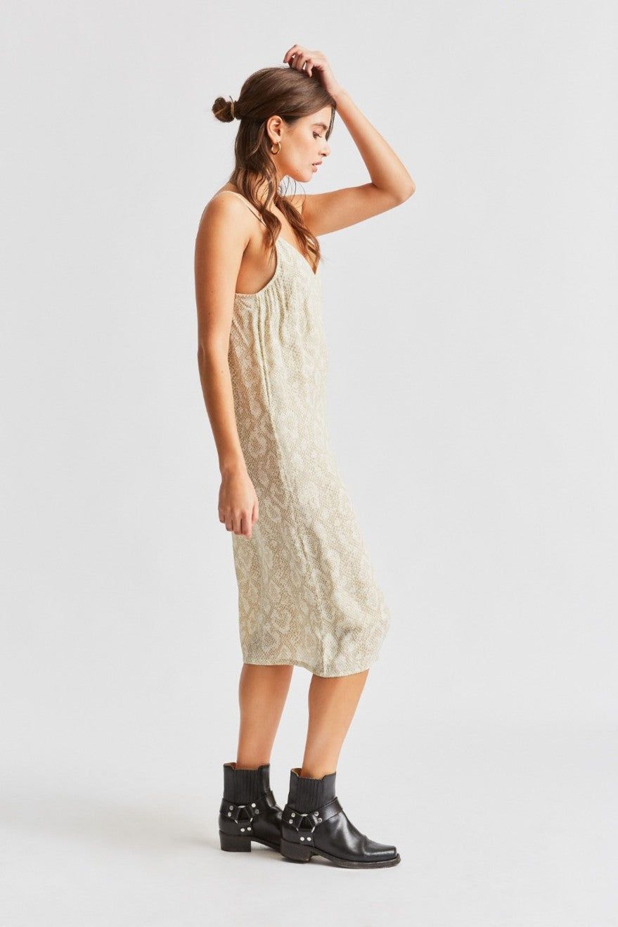 Heidi Midi Dress - Snakeskin sold by Brixton product image thumbnail 2