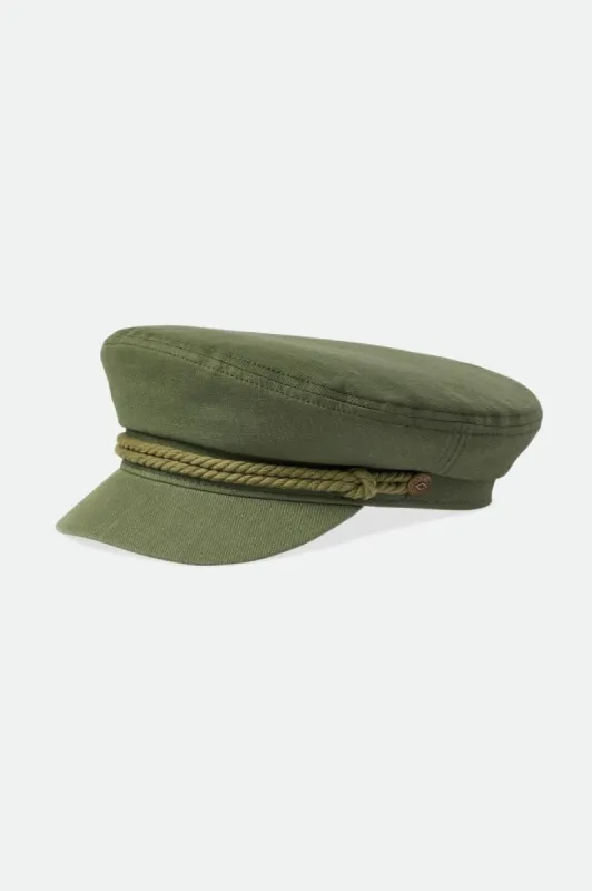 Fiddler Fisherman Cap - Olive Surplus sold by Brixton