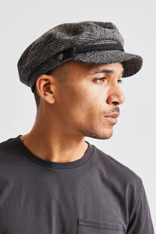 Fiddler Cap - Black/Vanilla sold by Brixton