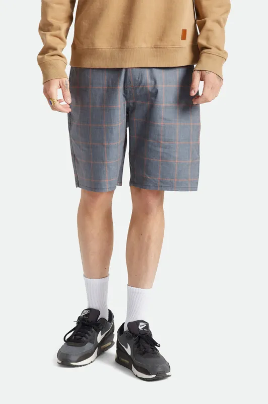 Choice Chino II Utility Short - Navy sold by Brixton