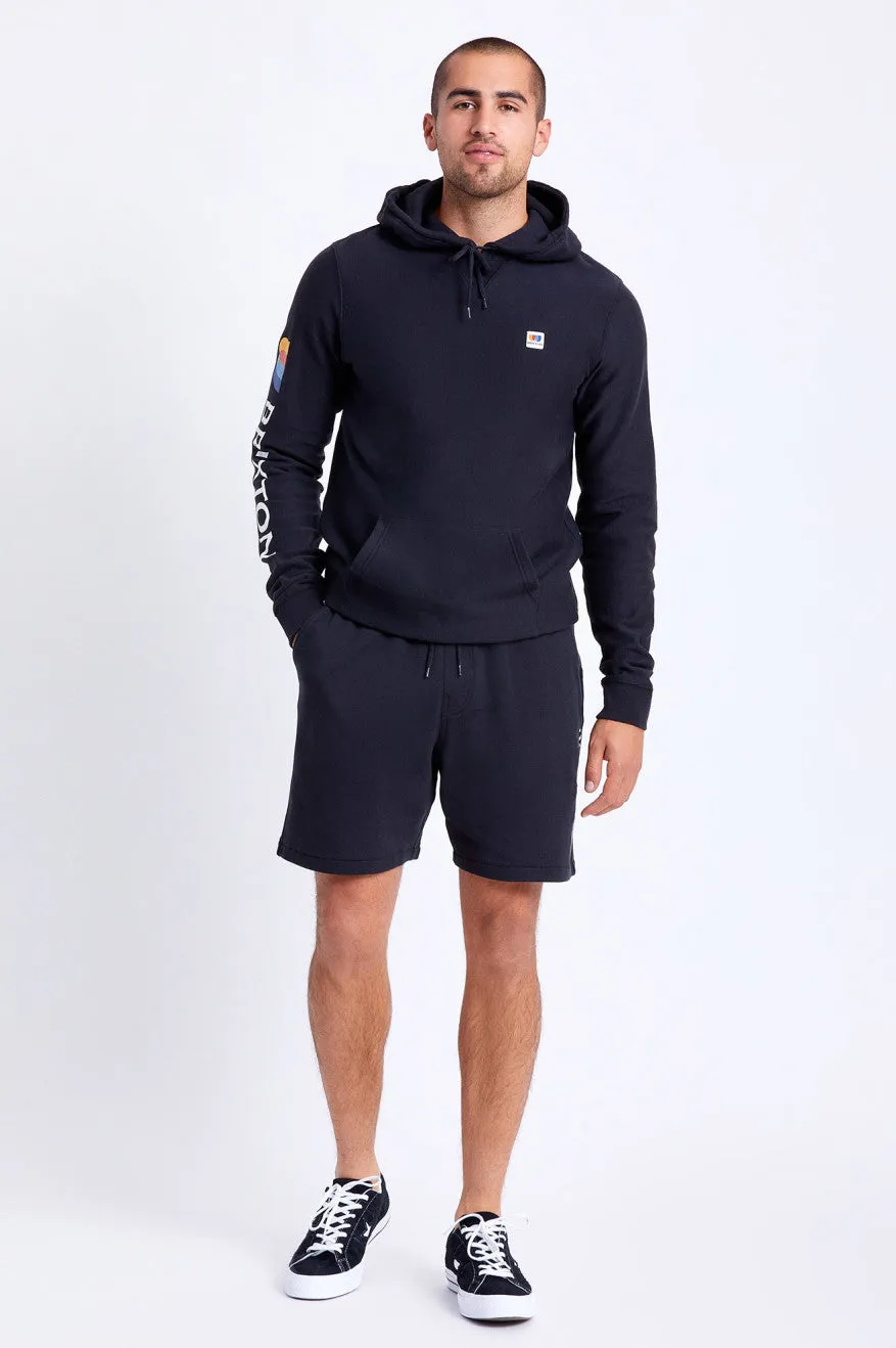 Stem Fleece Utility Short - Black sold by Brixton product image thumbnail 2