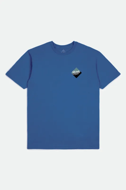 Covet S/S Standard Tee - Cobalt sold by Brixton